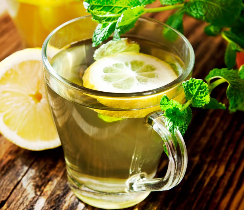 tè verde al limone